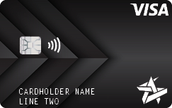 Space Age on demand card Black layers example
